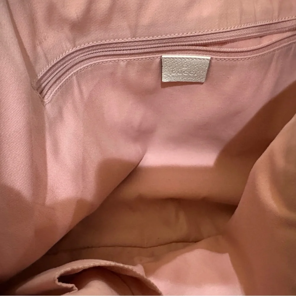 Gucci Pink and Cream Women's Bag - Picture 4 of 7